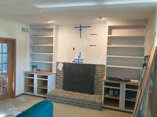Cabinetry in process