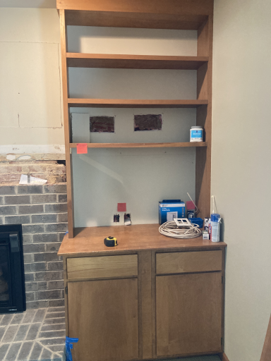 Before cabinets